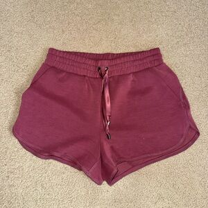 Altar’d State Supersoft Lounge Shorts - Burgundy